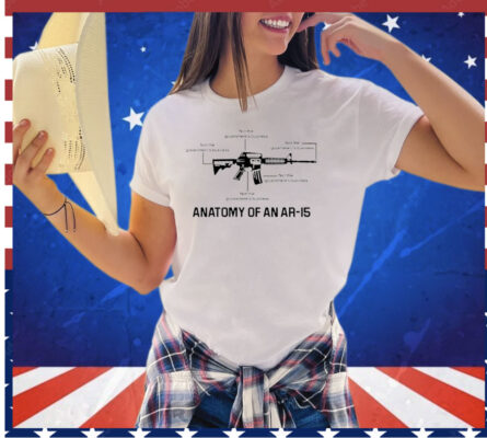 Not the governments business anatomy of an ar15 shirt