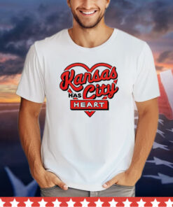 Official Kansas city has heart shirt