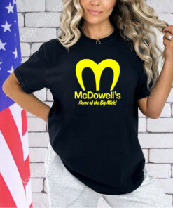 Official, Mcdowell's, home, Big Mick, shirt