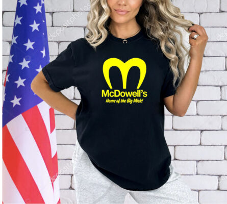 Official, Mcdowell's, home, Big Mick, shirt