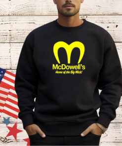 Official, Mcdowell's, home, Big Mick, shirt