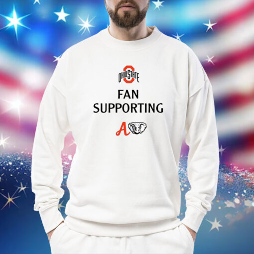 Ohio State Fan Supporting Sweatshirt