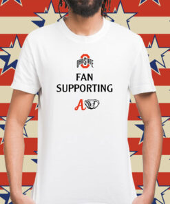 Ohio State Fan Supporting T-Shirts