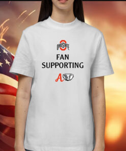 Ohio State Fan Supporting T-Shirt