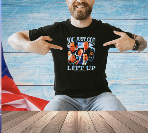 Pearson Hardman you just got litt up T-shirt