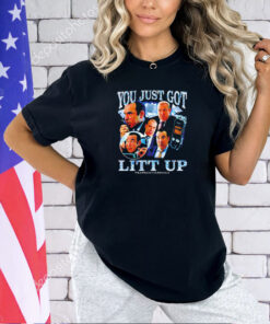 Pearson Hardman you just got litt up T-shirt