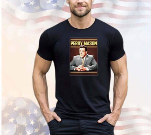 Perry Mason Tv series 1957 poster vintage shirt
