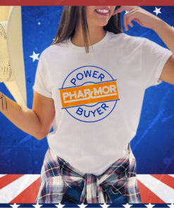 Phar-mor power buyer logo shirt
