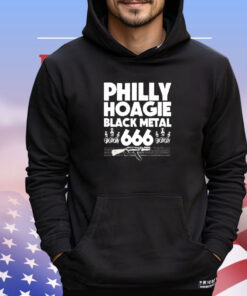 Philly hoagie black ck met 666 metal shirt