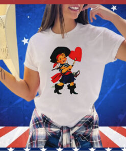 Pirate Valentine baby shirt