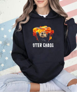 Racoon otter chaos funny T-shirt