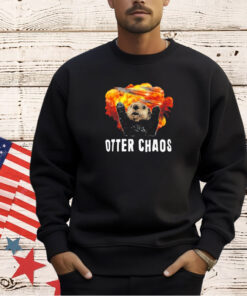 Racoon otter chaos funny T-shirt