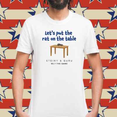 Rat on the Table San Francisco 95.7 the Game T-Shirt