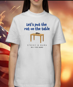 Rat on the Table San Francisco 95.7 the Game T-Shirts