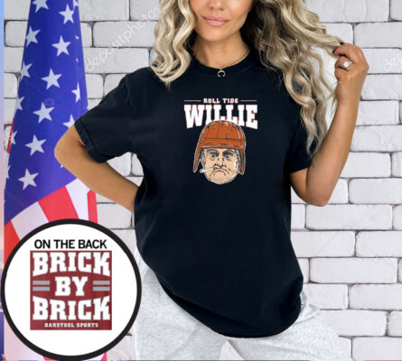 Roll Tide Willie Brick By Brick T-Shirt
