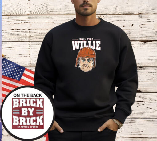 Roll Tide Willie Brick By Brick T-Shirt