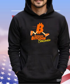 Running bitcoin challenge shirt