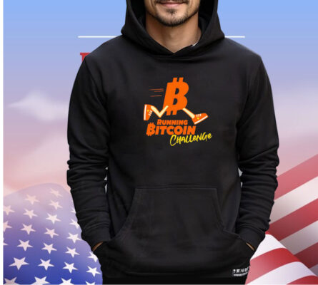 Running bitcoin challenge shirt