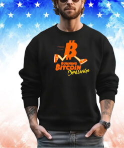 Running bitcoin challenge shirt