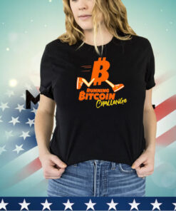 Running bitcoin challenge shirt