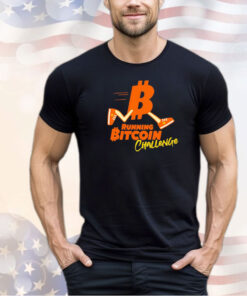 Running bitcoin challenge shirt