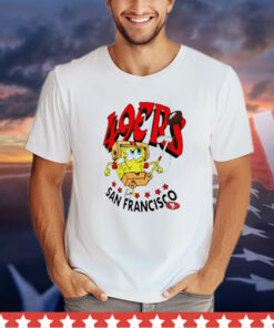 San Francisco 49ers Super Bowl LVIII x Spongebob Squarepants shirt