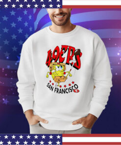 San Francisco 49ers Super Bowl LVIII x Spongebob Squarepants shirt