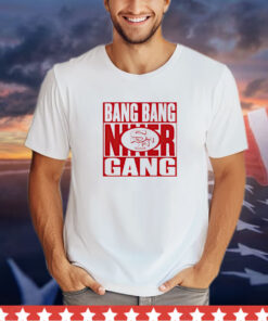 San Francisco 49ers bang bang niner gang football shirt