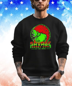 Savage Beast Gym Blanka Street Fighter est 1991 Brazil shirt