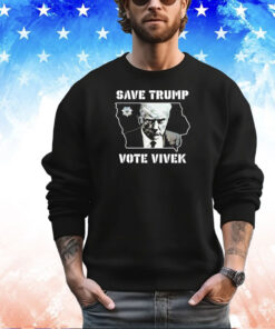 Save Trump Vote Vivek Iowa Map shirt