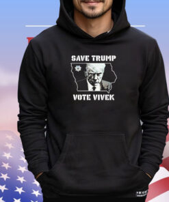 Save Trump Vote Vivek Iowa Map shirt