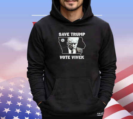 Save Trump Vote Vivek Iowa Map shirt