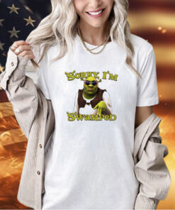 Shrek sorry I’m swamped T-shirt