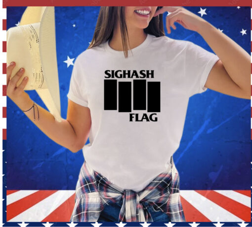 Sighash flag shirt