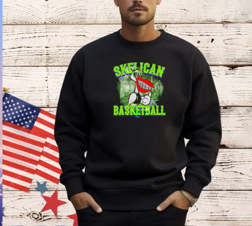 Skelican basketball T-shirt