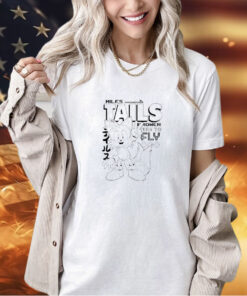 Sonic the Hedgehog miles tails prower time to fly T-shirt