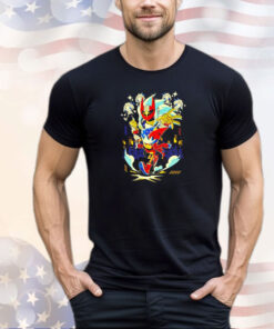 Spark the Electric Jester down with The Fark Force shirt