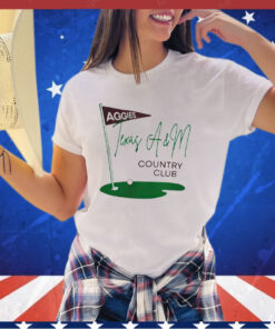 Texas A&M Country Club shirt