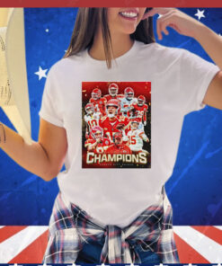 The Chiefs are AFC Champions for the 4th time in 5 years shirt