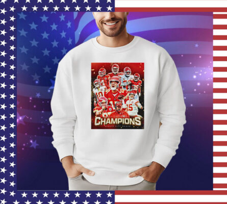 The Chiefs are AFC Champions for the 4th time in 5 years shirt