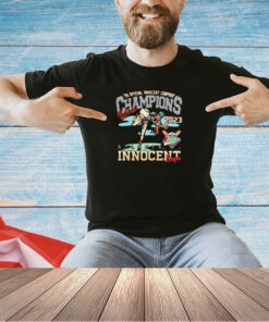 The Official Innocent Campaign Champions World 2023 Innocent League T-shirt