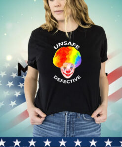 The clown unsafe defective shirt