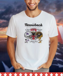 Throwback Showdown 2023 Missouri Tigers vs Kansas State Wildcats game day shirt