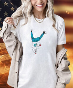 Tyreek Hill Miami Dolphins Football backflip T-shirt