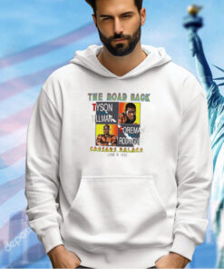 Tyson vs Tillman Foreman vs Rodrigues the road back T-shirt