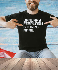 UConn Huskies january february storrs april T-Shirt