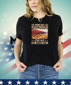 Wanna make everything electric start with the border wall shirt