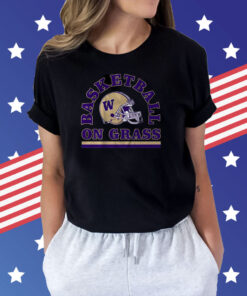 Washington Football Basketball on Grass Shirt