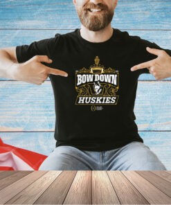 Washington Huskies College Football Playoff 2024 Bow Down T-shirt