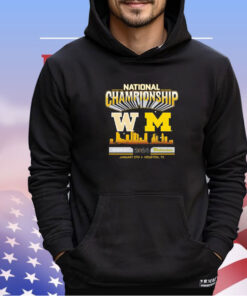 Washington Huskies Vs Michigan Wolverines 2024 National Championship shirt